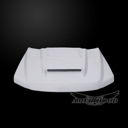 AmeriHood - Ford F-350 2017-2022 RIP Style Functional Heat Extraction Ram Air Hood
