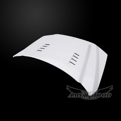 AmeriHood - Ford F-350 2017-2022 Type-E Style Functional Heat Extraction Ram Air Hood