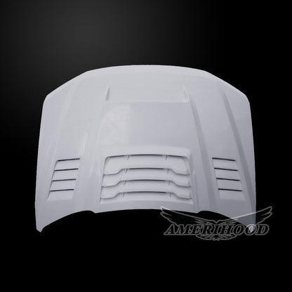 AmeriHood - Ford F-450 2017-2022 RIP Style Functional Heat Extraction Ram Air Hood