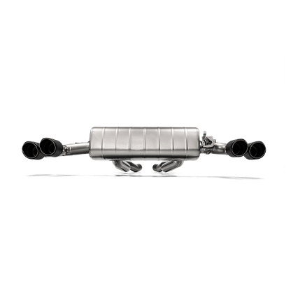 Akrapovic 2019 BMW Z4 M40i (G29) Slip-On Line (Titanium) w/Carbon Fiber Tips S-BM/T/9H