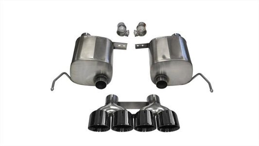 Corsa Performance 2014 Chevy Corvette C7 Coupe 6.2L V8 AT/MT 2.75" Valve-Back Dual Rear