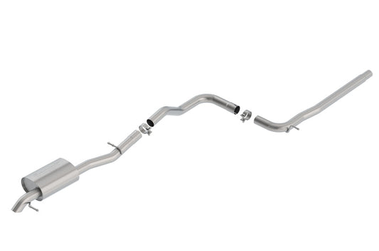 Borla 2019 Volkswagen Jetta 1.4L 2.5in Pipe Dia 2.5in Tip Turn Down Pipe S Type Catback Exhaust 140763