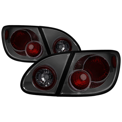 Spyder Toyota Corolla 03-08 Euro Style Tail Lights Smoke ALT-YD-TC03-SM 5033673