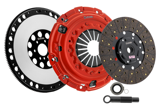 Action Clutch 1989 Honda Civic 1.5L/1.6L (D15/D16) Stage 1 Clutch Kit (1OS) w/Lightened Flywheel ACR-0615-20TFW *Discontinued
