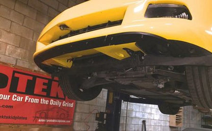 ProTEKt 05-13 Chevrolet Corvette C6 Base Custom Fit Front Bumper Skid Plates