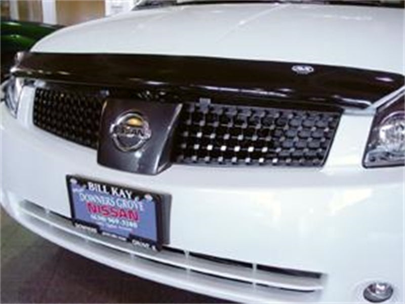 WeatherTech 04+ Nissan Quest Stone and Bug Deflector - Dark Smoke