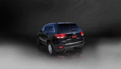 Corsa Performance 15-16 Jeep Grand Cherokee Black 2.5in Dual Rear Exit Cat-Back Exhaust