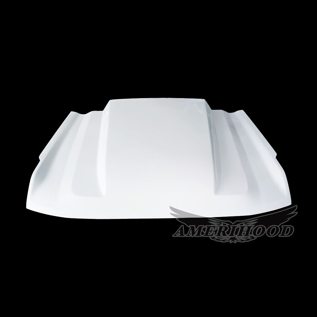 AmeriHood - Ford Bronco 2021-2025 Non-Sport Model Type CWL Style Functional Heat Extractor Hood