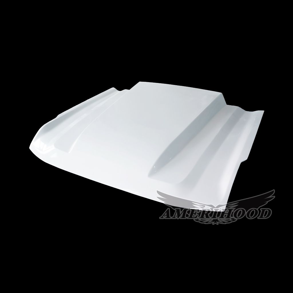 AmeriHood - Ford Bronco 2021-2025 Non-Sport Model Type CWL Style Functional Heat Extractor Hood