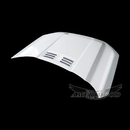 AmeriHood - Ford Bronco Sport 2021-2025 Type BFT Style Functional Heat Extractor Ram Air Hood (Vehicle Registration Card Required)