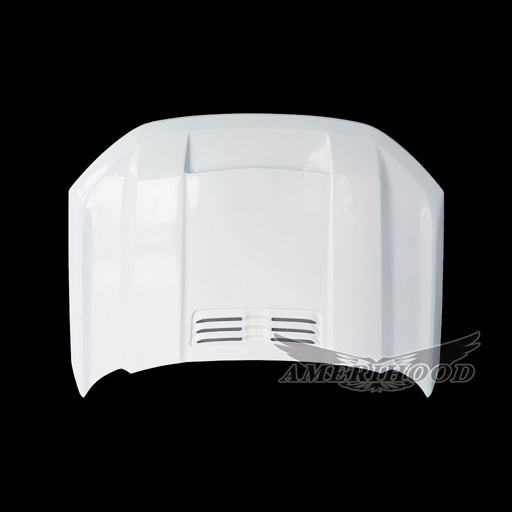 AmeriHood - Ford Bronco Sport 2021-2025 Type BFT Style Functional Heat Extractor Ram Air Hood (Vehicle Registration Card Required)