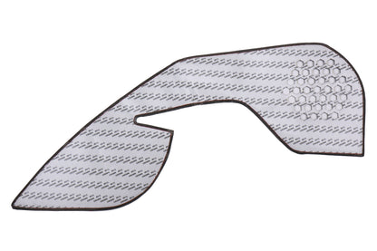 OLM Leather Look Kick Guard Protection Set with Red Stitching (Non HK Equipped) - 2015-2021 Subaru WRX / STI