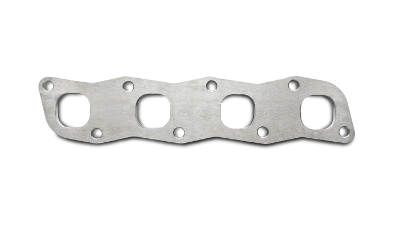 Vibrant T304 SS Exhaust Manifold Flange for Nissan KA24 motor 3/8in Thick