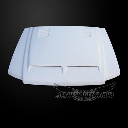 AmeriHood - Ford Sport Trac 2001-2005 Type-E Style Functional Heat Extractor Ram Air Hood