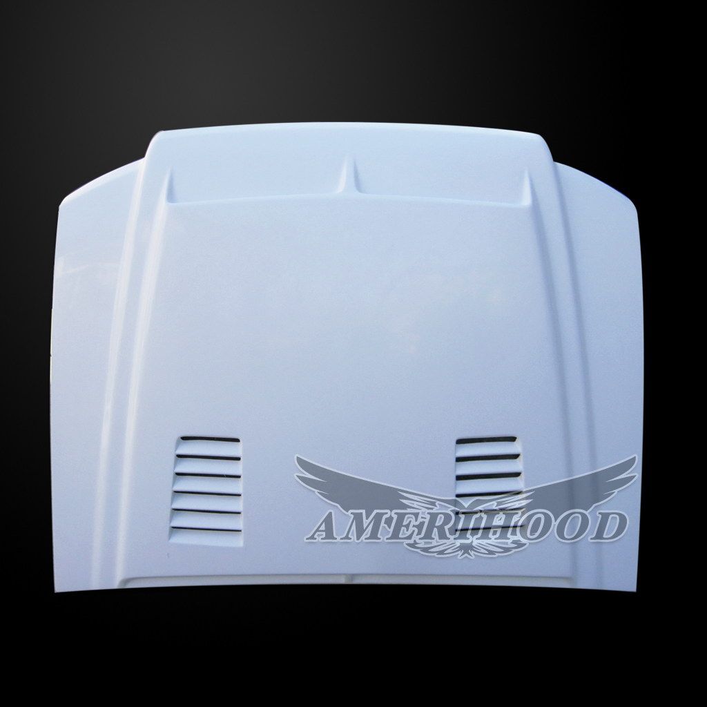 AmeriHood - Ford Sport Trac 2001-2005 Type-E Style Functional Heat Extractor Ram Air Hood