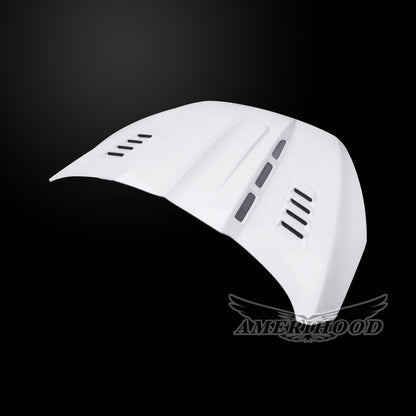 AmeriHood - Ford Focus 2015-2018 W/O Electric Type-AGG Style Functional Heat Extraction Hood