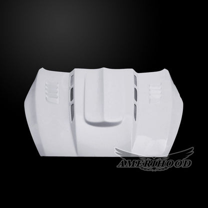 AmeriHood - Ford Focus 2015-2018 W/O Electric Type-AGG Style Functional Heat Extraction Hood