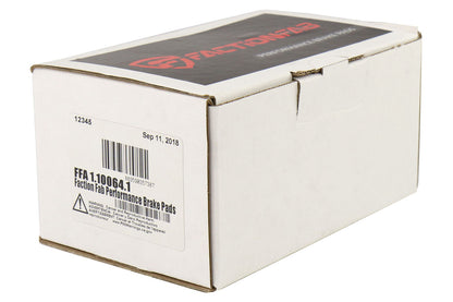 FactionFab F-Spec Rear Brake Pads Subaru WRX 2003-2005