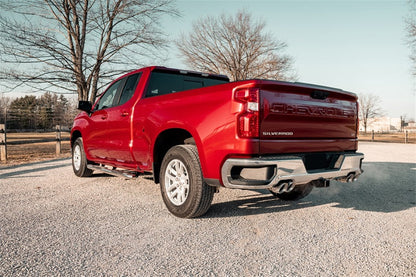 CORSA Performance Corsa 19-23 Chevrolet Silverado 1500 Cat-Back Dual Rear Exit with Twin 4in Polished Pro-Series Tips 21200