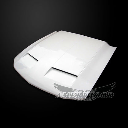 AmeriHood - Ford Mustang 2005-2009 Type-GTR Style Functional Ram Air Hood