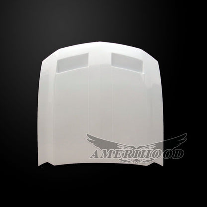 AmeriHood - Ford Mustang 2005-2009 Type-GTR Style Functional Ram Air Hood