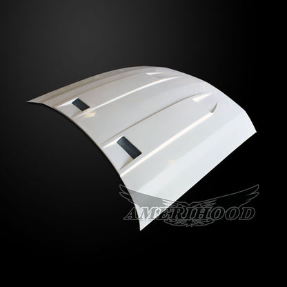 AmeriHood - Ford Mustang 2005-2009 Type-3 Style Functional Heat Extractioni Ram Air Hood