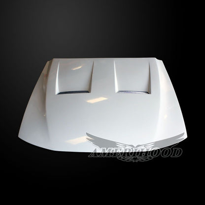 AmeriHood - Ford Mustang 2005-2009 Type-6 Style Functional Heat Extraction Hood