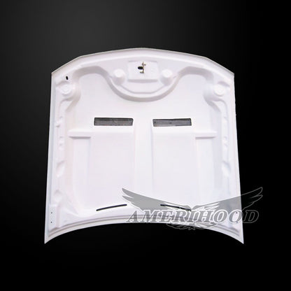 AmeriHood - Ford Mustang 2005-2009 Type-6 Style Functional Heat Extraction Hood