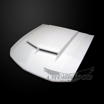 AmeriHood - Ford Mustang 2005-2009 Type-C Style Functional Ram Air Hood