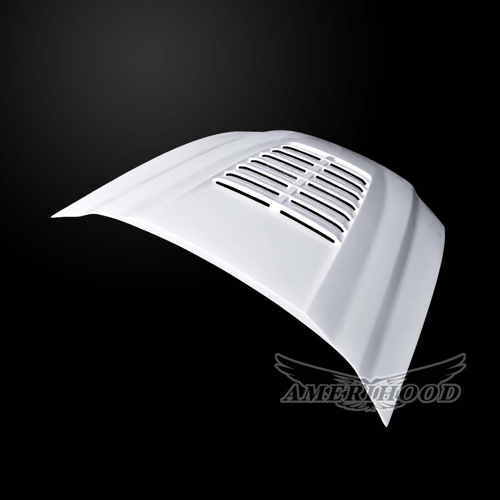 AmeriHood - Ford Mustang GT500 2010-2014 GT5 Style Functional Heat Extraction Hood