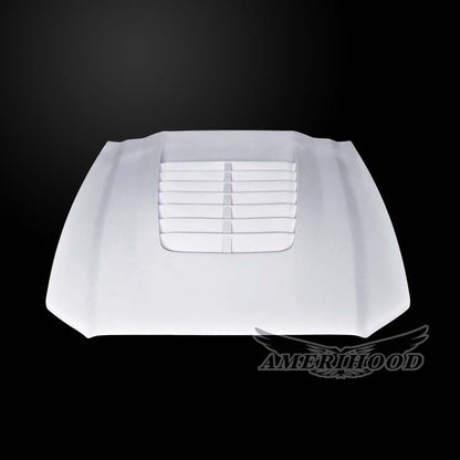 AmeriHood - Ford Mustang GT500 2010-2014 GT5 Style Functional Heat Extraction Hood