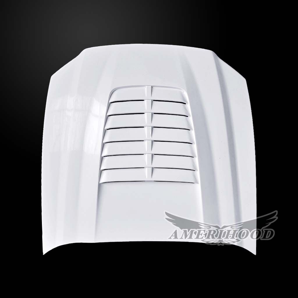 AmeriHood - Ford Mustang GT500 2010-2014 GT5 Style Functional Heat Extraction Hood