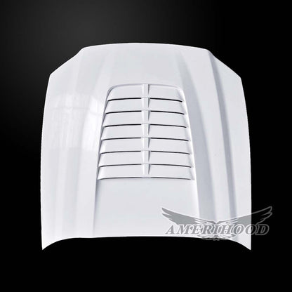 AmeriHood - Ford Mustang GT500 2010-2014 GT5 Style Functional Heat Extraction Hood