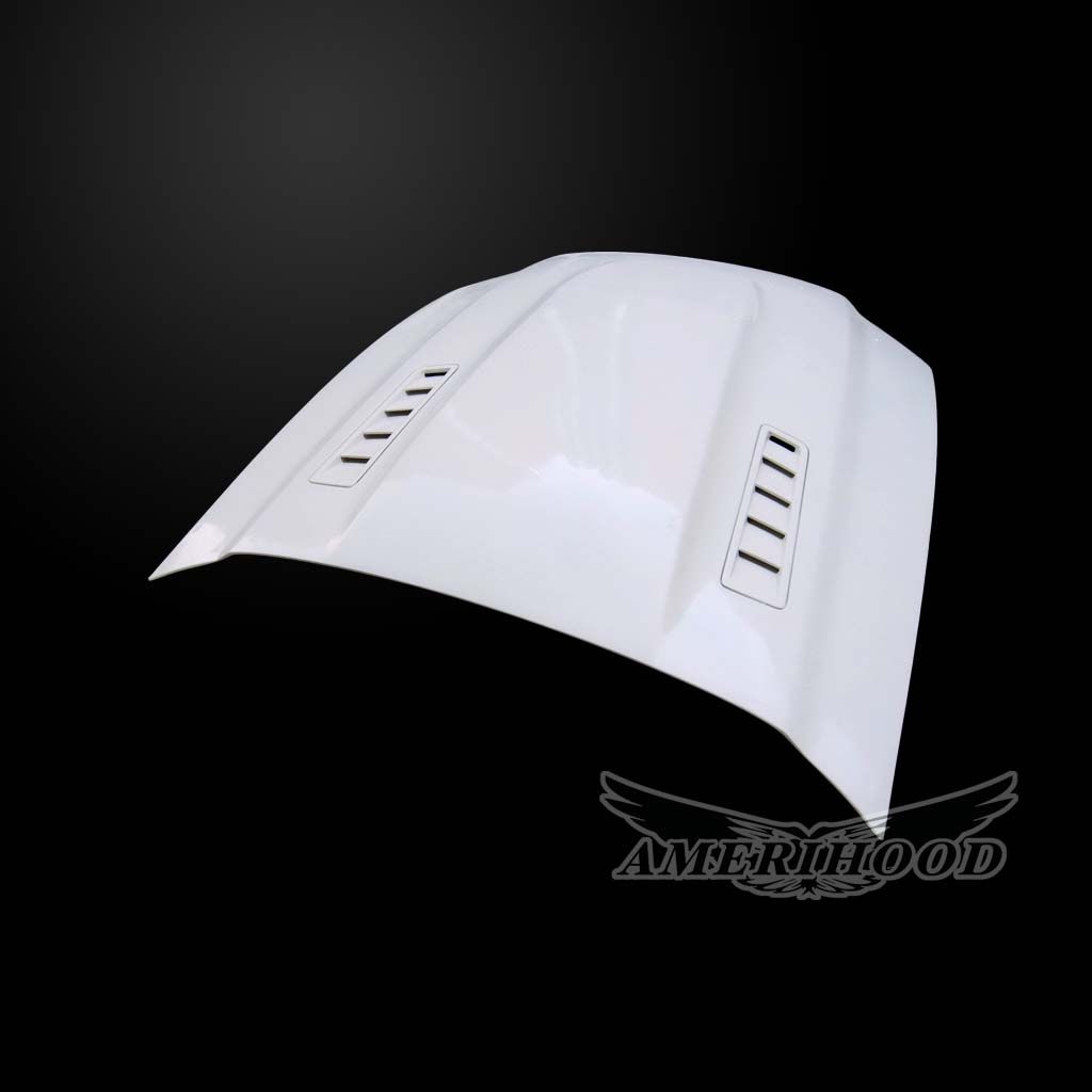 AmeriHood - Ford Mustang Shelby GT500 2010-2014 SMS Style Functional Heat Extractor Ram Air Hood
