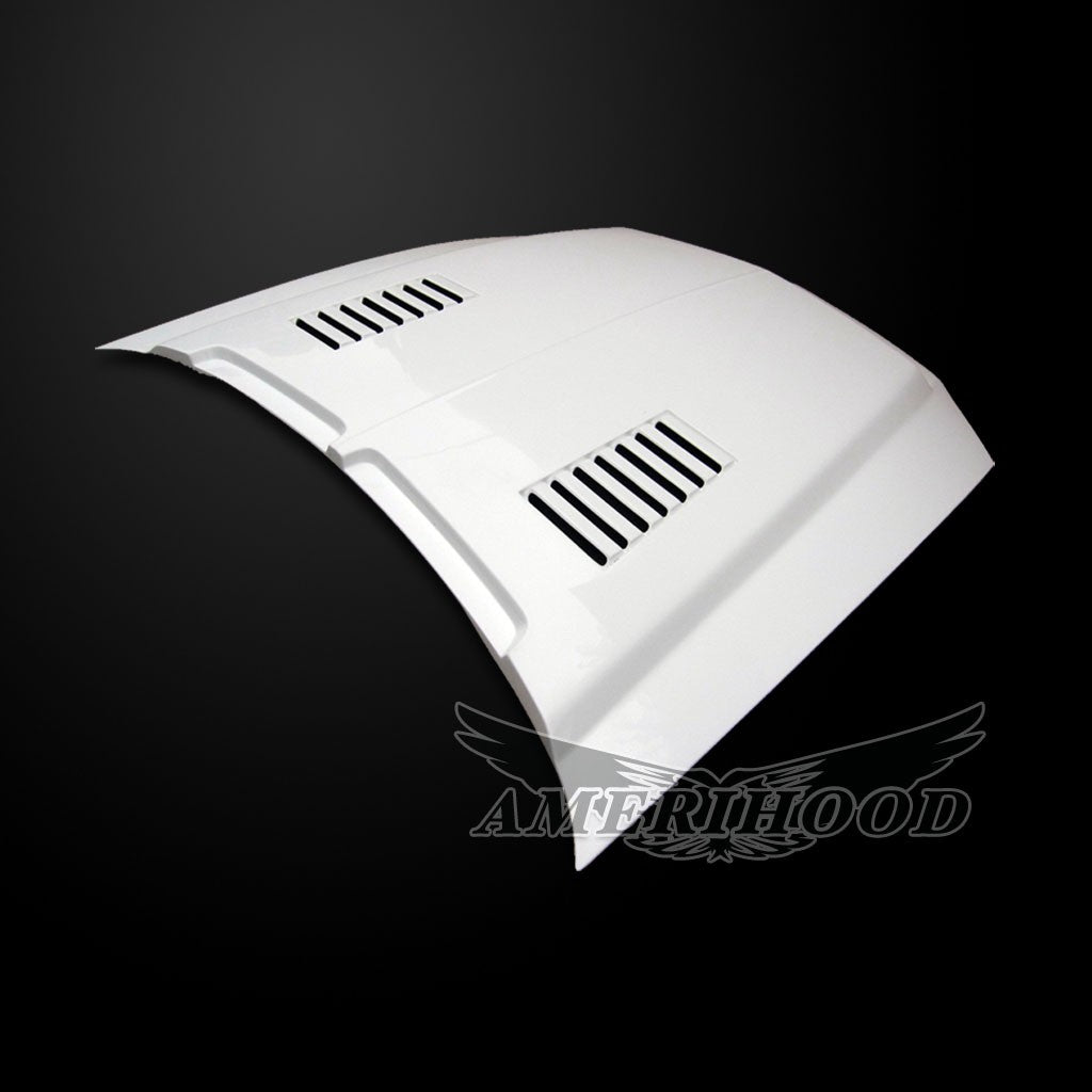 AmeriHood - Ford Mustang Model 2010-2012 E Style Functional Heat Extraction Hood
