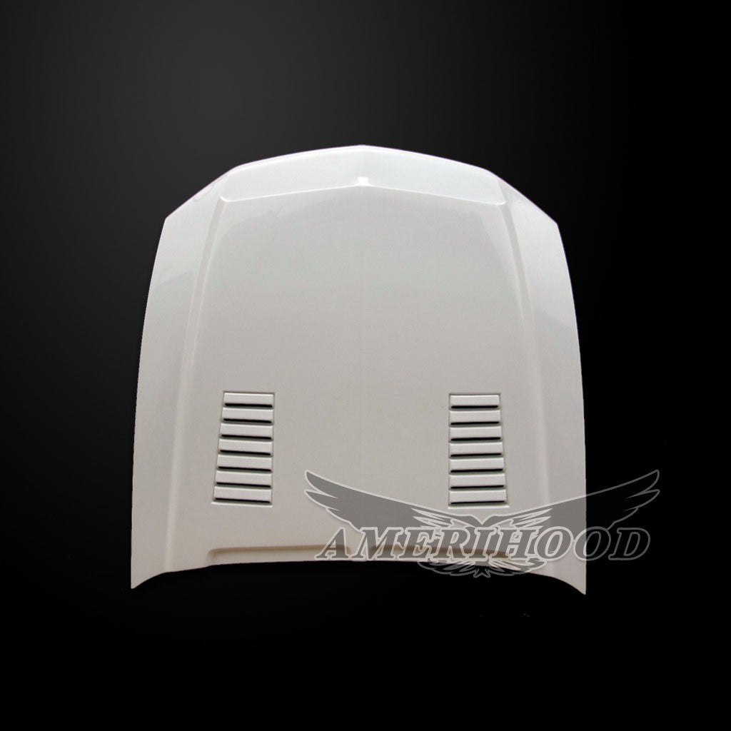 AmeriHood - Ford Mustang Model 2010-2012 E Style Functional Heat Extraction Hood