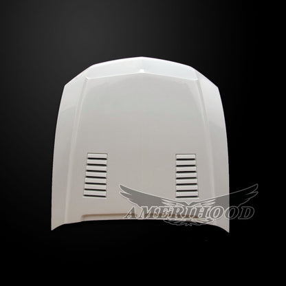 AmeriHood - Ford Mustang Model 2010-2012 E Style Functional Heat Extraction Hood