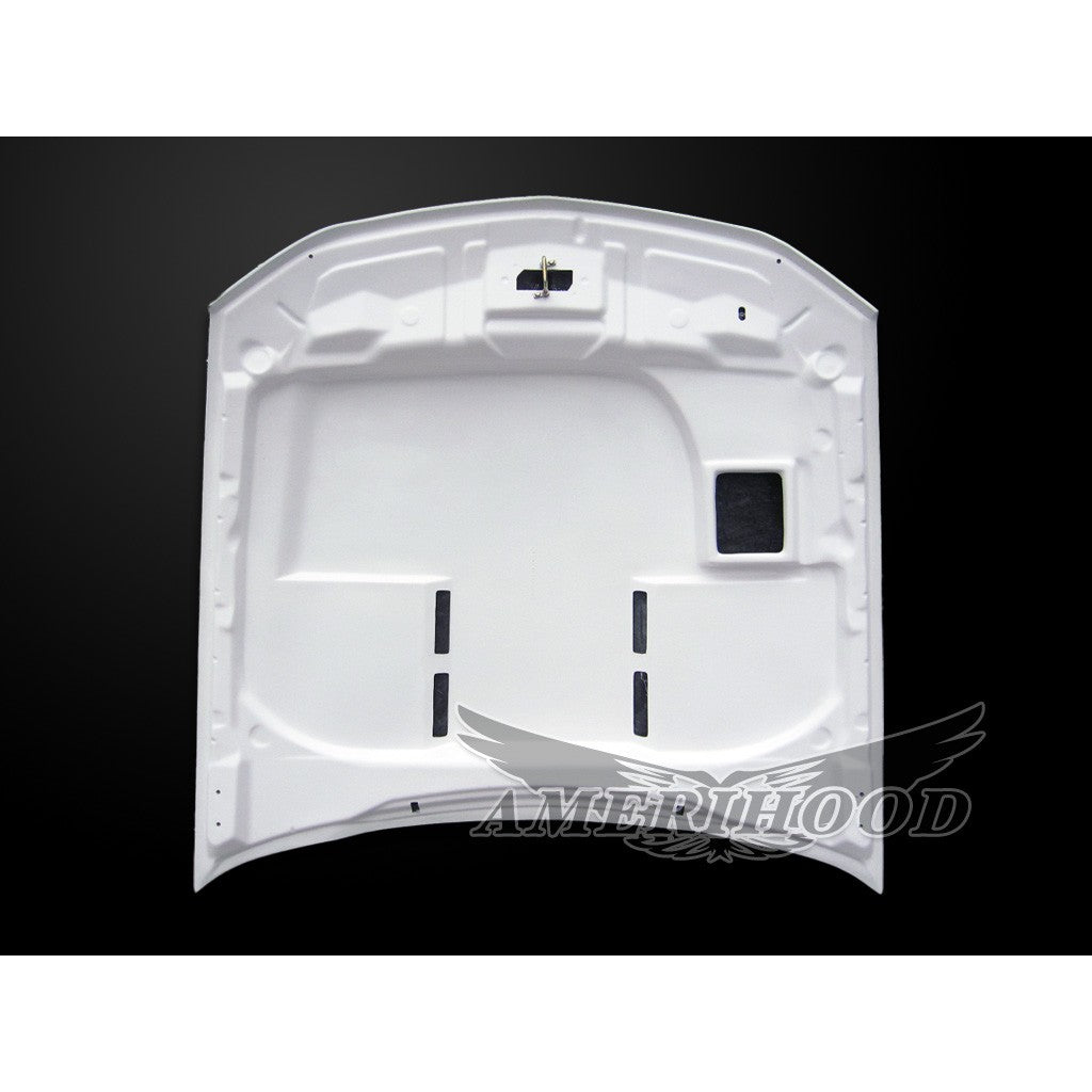 AmeriHood - Ford Mustang Model 2010-2012 E Style Functional Heat Extraction Hood