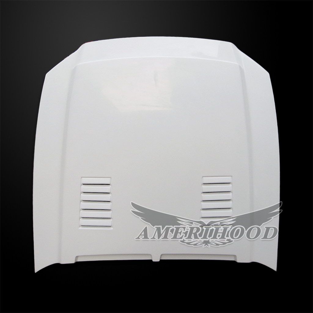 AmeriHood - Ford Mustang GT500 2010-2014 Type-SS Style Functional Heat Extraction Ram Air Hood
