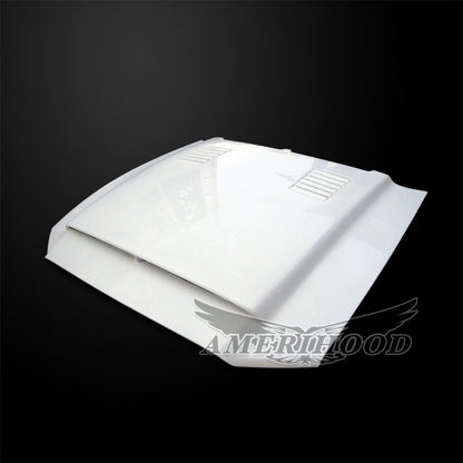 AmeriHood - Ford Mustang GT500 2010-2014 Type-SS Style Functional Heat Extraction Ram Air Hood