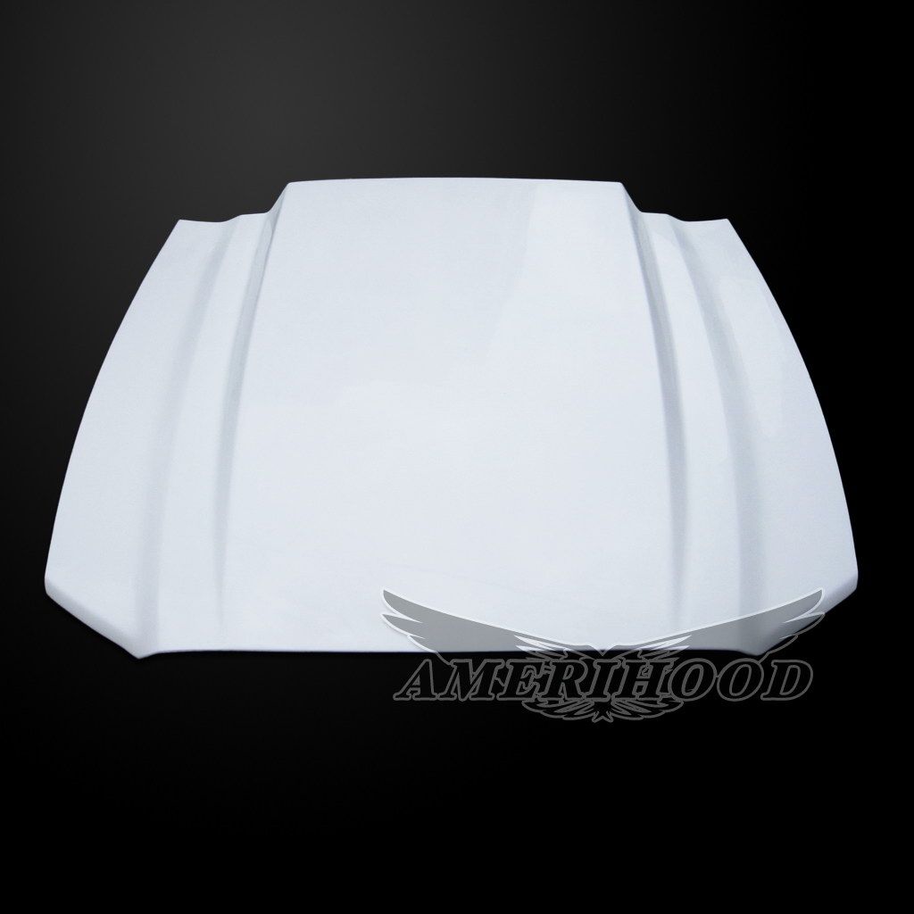 AmeriHood - Ford Mustang GT500 2010-2014 3 Inch Cowl Style Functional Heat Extraction Hood