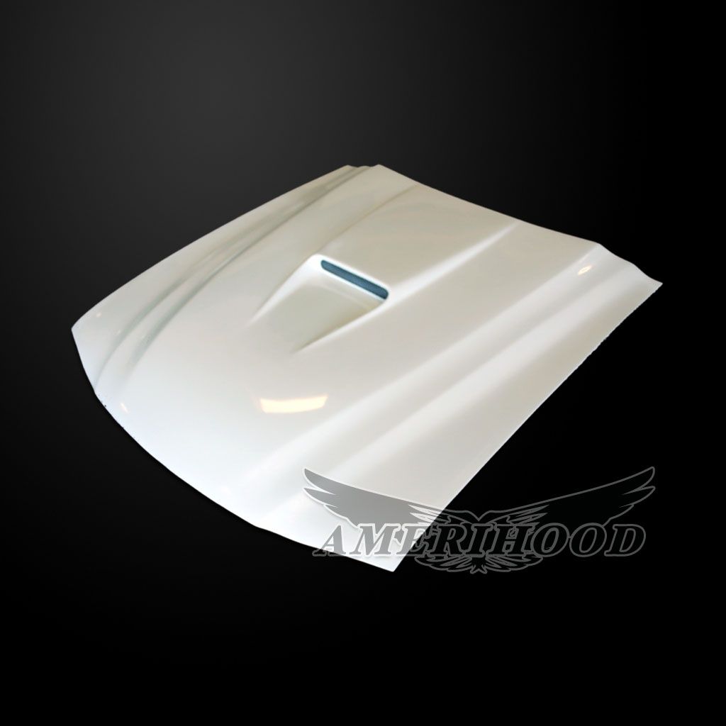 AmeriHood - Ford Mustang 1994-1998 Type-2 Style Functional Ram Air Hood