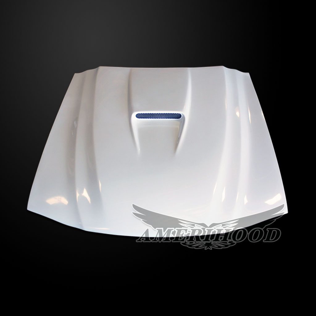 AmeriHood - Ford Mustang 1994-1998 Type-2 Style Functional Ram Air Hood