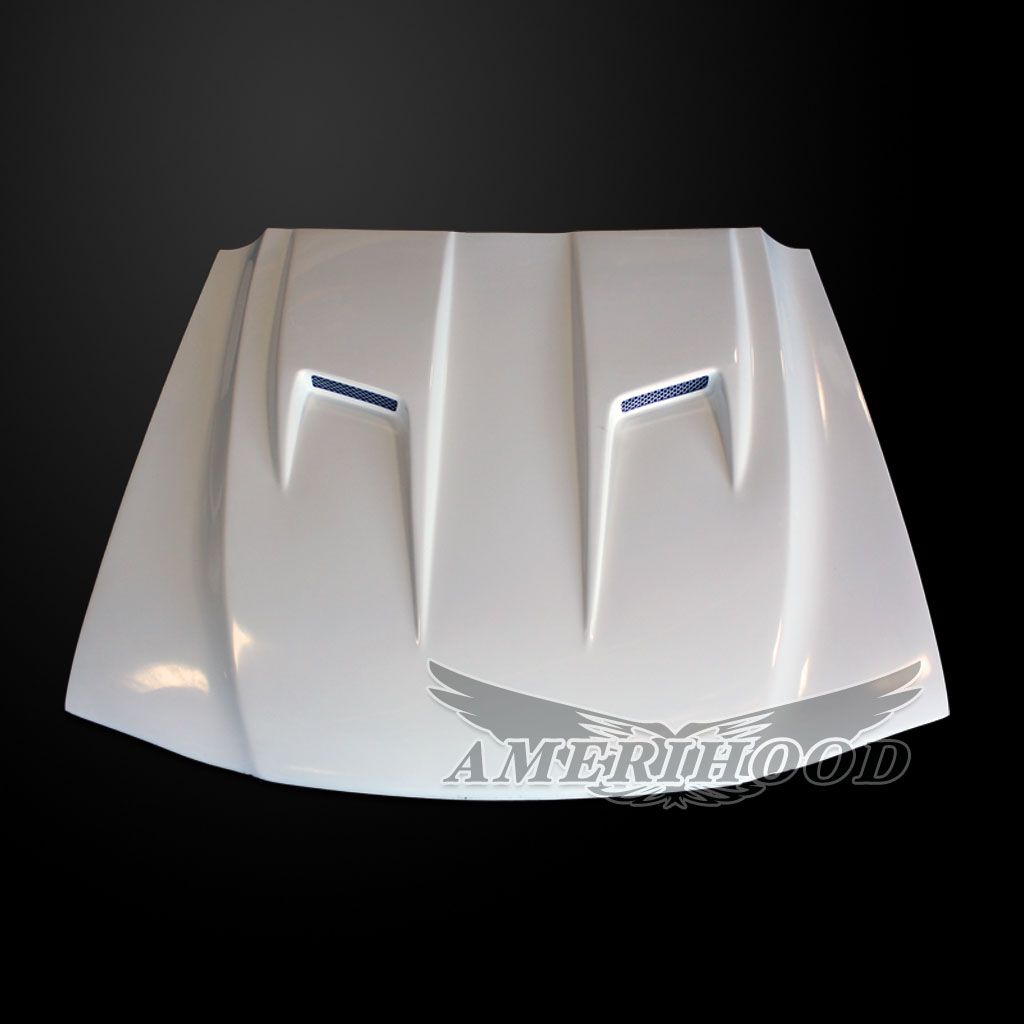 AmeriHood - Ford Mustang 1994-1998 Type-3 Style Functional Ram Air Hood
