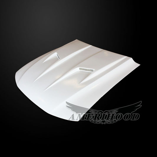 AmeriHood - Ford Mustang 1999-2004 Type-3 Style Functional Ram Air Hood