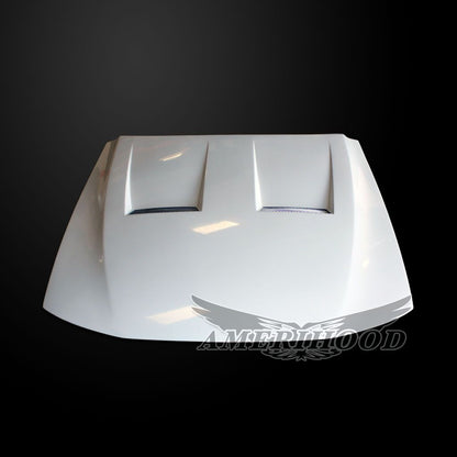 AmeriHood - Ford Mustang 1999-2004 Type-6 Style Functional Heat Extraction Cooling Hood