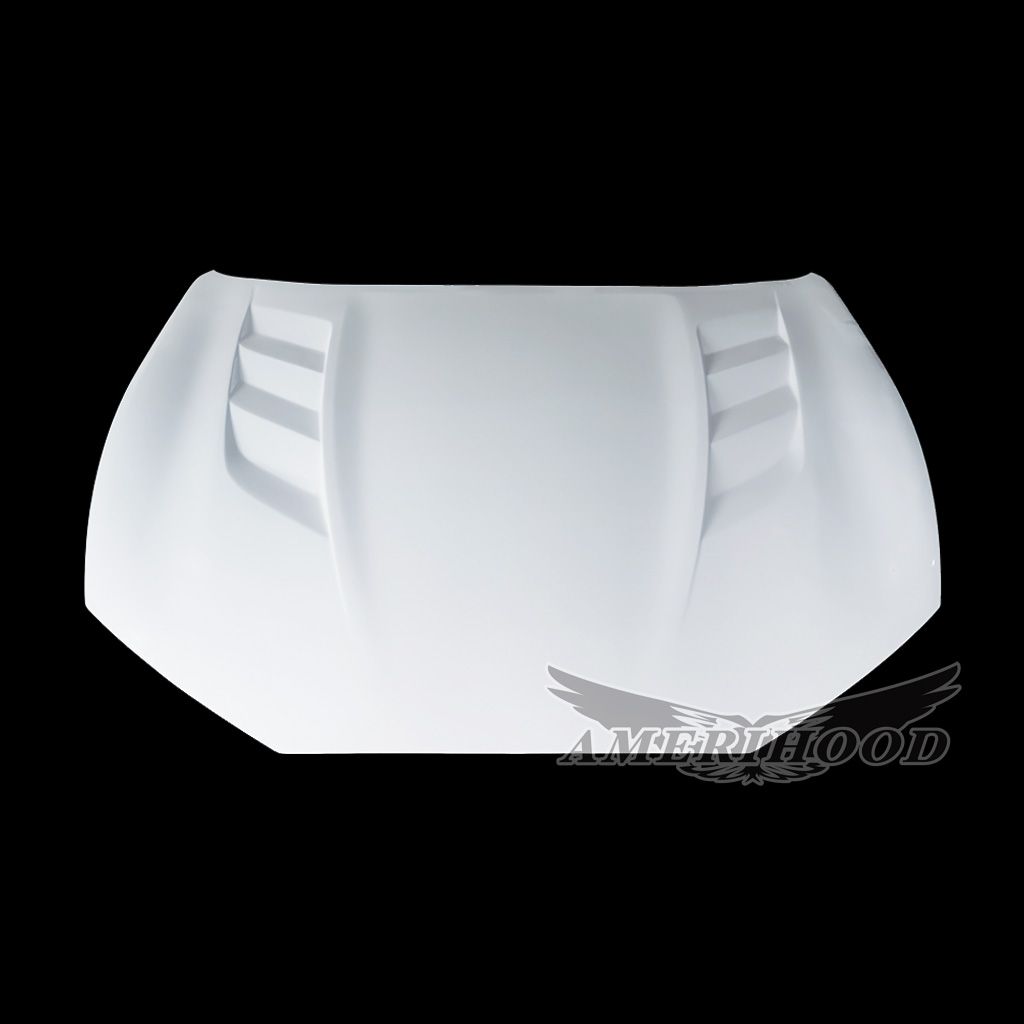 AmeriHood - Ford Mustang Mach-E 2021-2025 Type AMU Style Fiberglass Hood (Vehicle Registration Card Required)