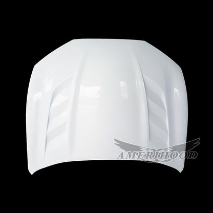 AmeriHood - Ford Mustang Mach-E 2021-2025 Type AMU Style Fiberglass Hood (Vehicle Registration Card Required)