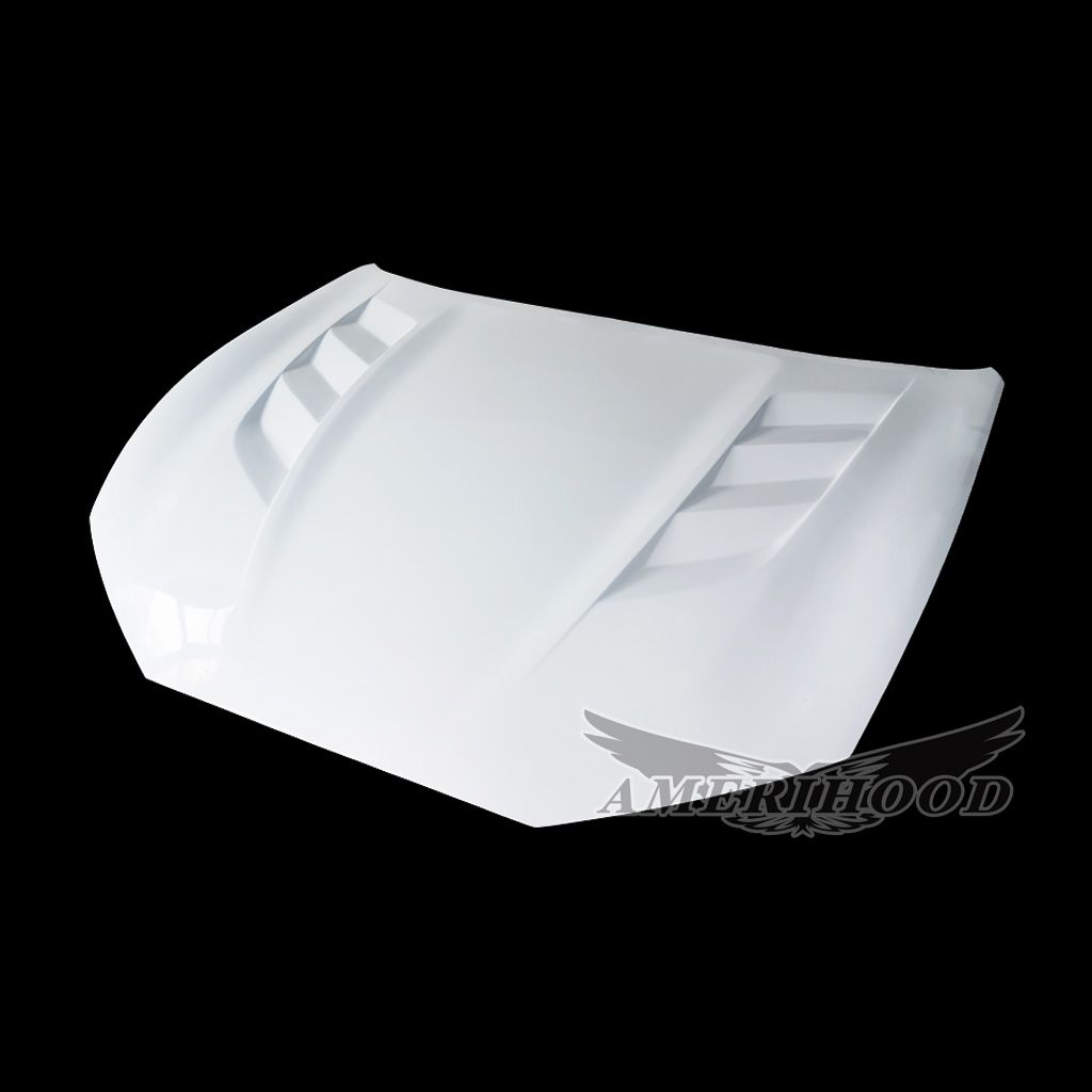 AmeriHood - Ford Mustang Mach-E 2021-2025 Type AMU Style Fiberglass Hood (Vehicle Registration Card Required)