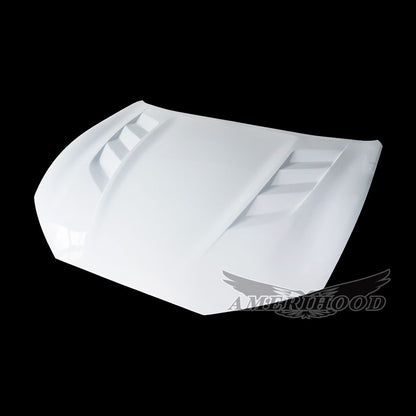 AmeriHood - Ford Mustang Mach-E 2021-2025 Type AMU Style Fiberglass Hood (Vehicle Registration Card Required)